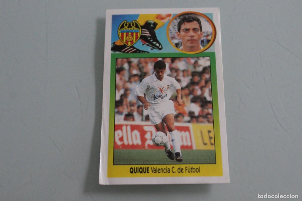 Fu&szlig;ball-Sticker: ESTE 93 94 QUIQUE SIN PEGAR