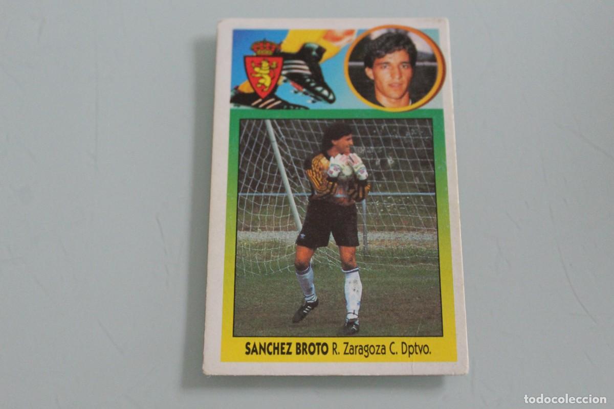 Cromos de f&uacute;tbol: ESTE 93 94 S&Aacute;NCHEZ BROTO SIN PEGAR - Foto 1