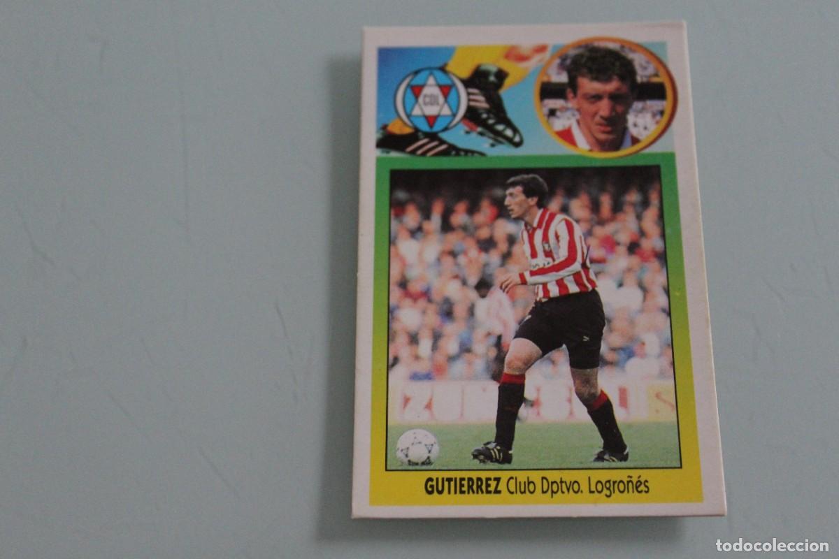 Cromos de f&uacute;tbol: ESTE 93 94 GUTI&Eacute;RREZ BAJA SIN PEGAR - Foto 1