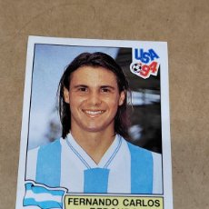 Cromos de Fútbol: 252 FERNANDO CARLOS REDONDO ARGENTINA 94 MUNDIAL USA 1994 PANINI. NUNCA PEGADO