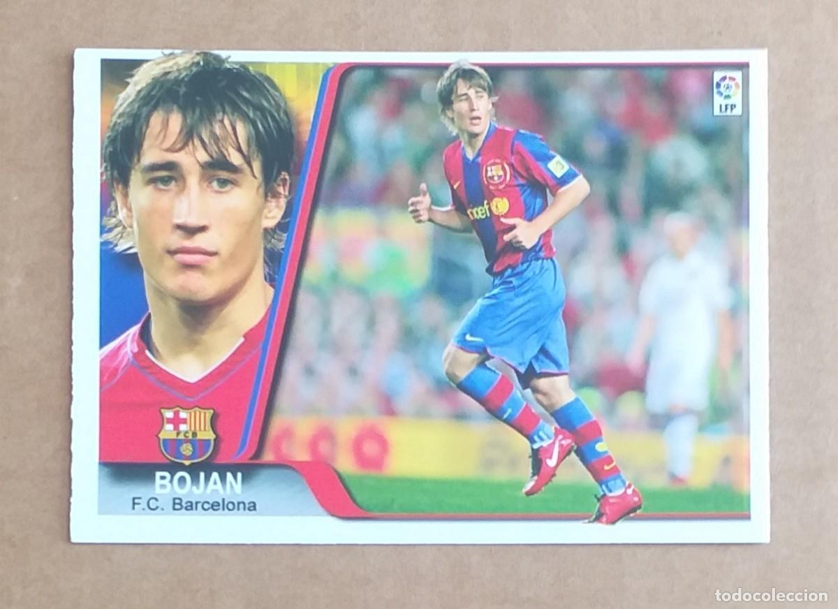 Cromos de f&uacute;tbol: CROMO &Uacute;LTIMA HORA n&ordm; 375 BOJAN ROOKIE BARCELONA EDICIONES ESTADIO 2007-2008 MUNDICROMO. Nuevo.