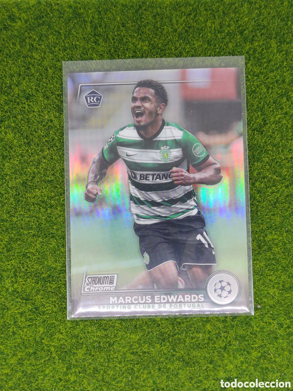 Cromos de f&uacute;tbol: 40 Marcus edwards refractor topps stadium chrome 2022/23 - Foto 1