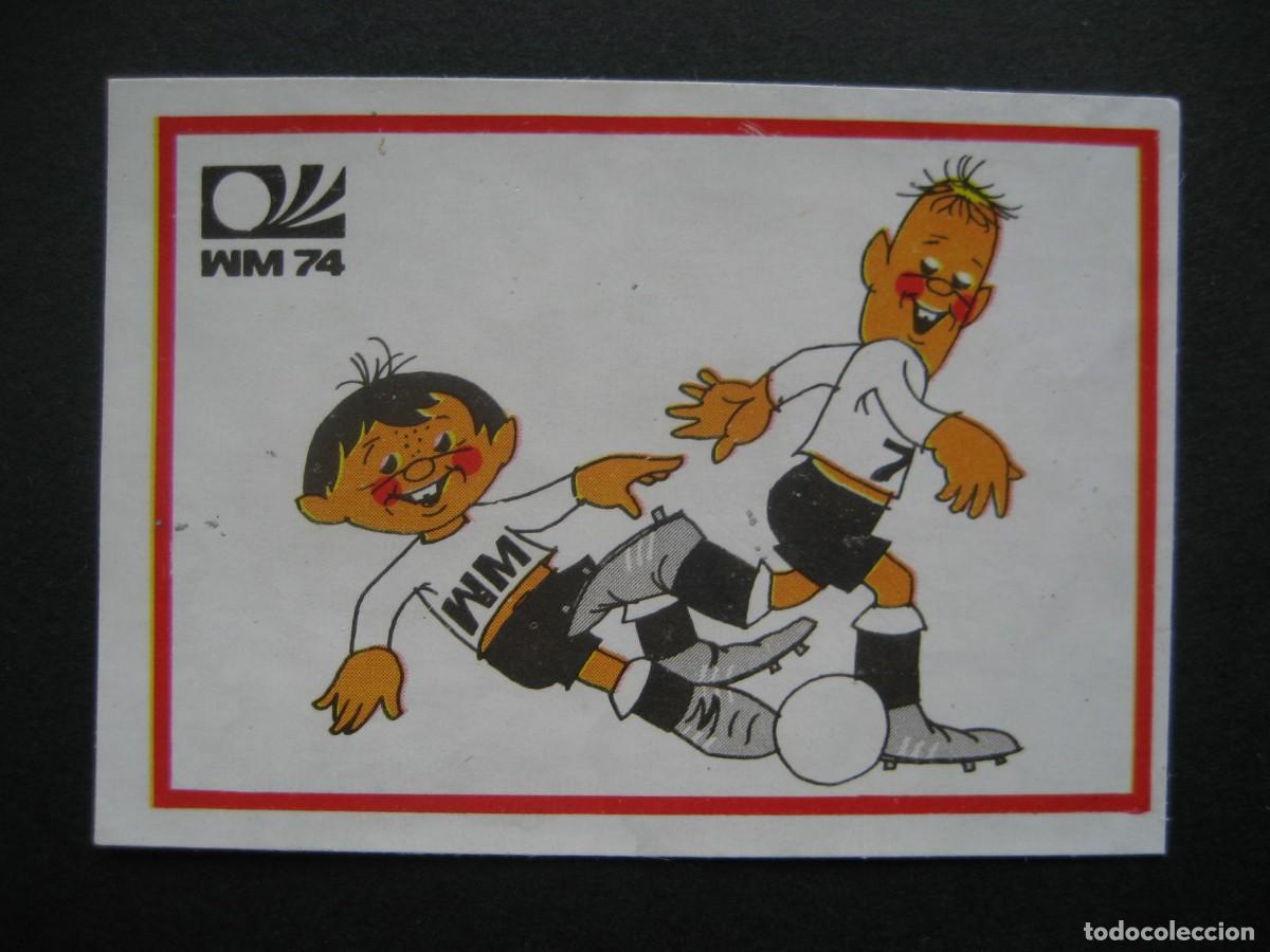 Figurine di Calcio: MUNICH 74 - N&ordm; 67 MASCOTAS TIP & TAP - ED. VULCANO / PANINI - CAMPEONATO MUNDIAL DE FUTBOL 1974