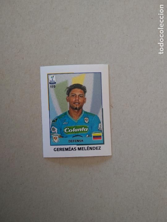 Cromos de F&uacute;tbol: 119 GEREMIAS MELENDEZ JAGUARES CROMO FUTBOL LIGA COLOMBIA 2022 BOYCOL COLECCIONES