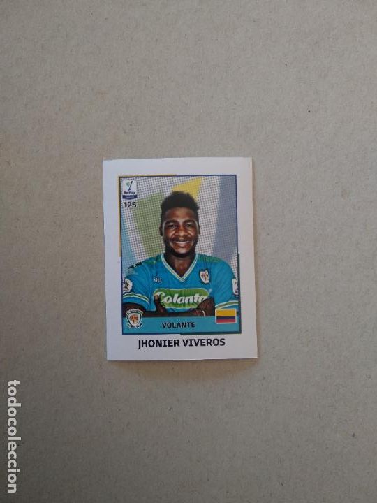 Cromos de F&uacute;tbol: 125 JHONIER VIVEROS JAGUARES CROMO FUTBOL LIGA COLOMBIA 2022 BOYCOL COLECCIONES