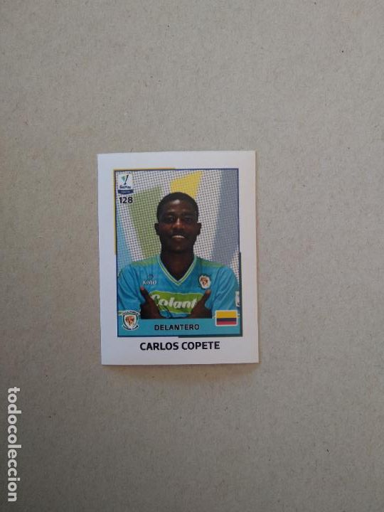 Cromos de F&uacute;tbol: 128 CARLOS COPETE JAGUARES CROMO FUTBOL LIGA COLOMBIA 2022 BOYCOL COLECCIONES