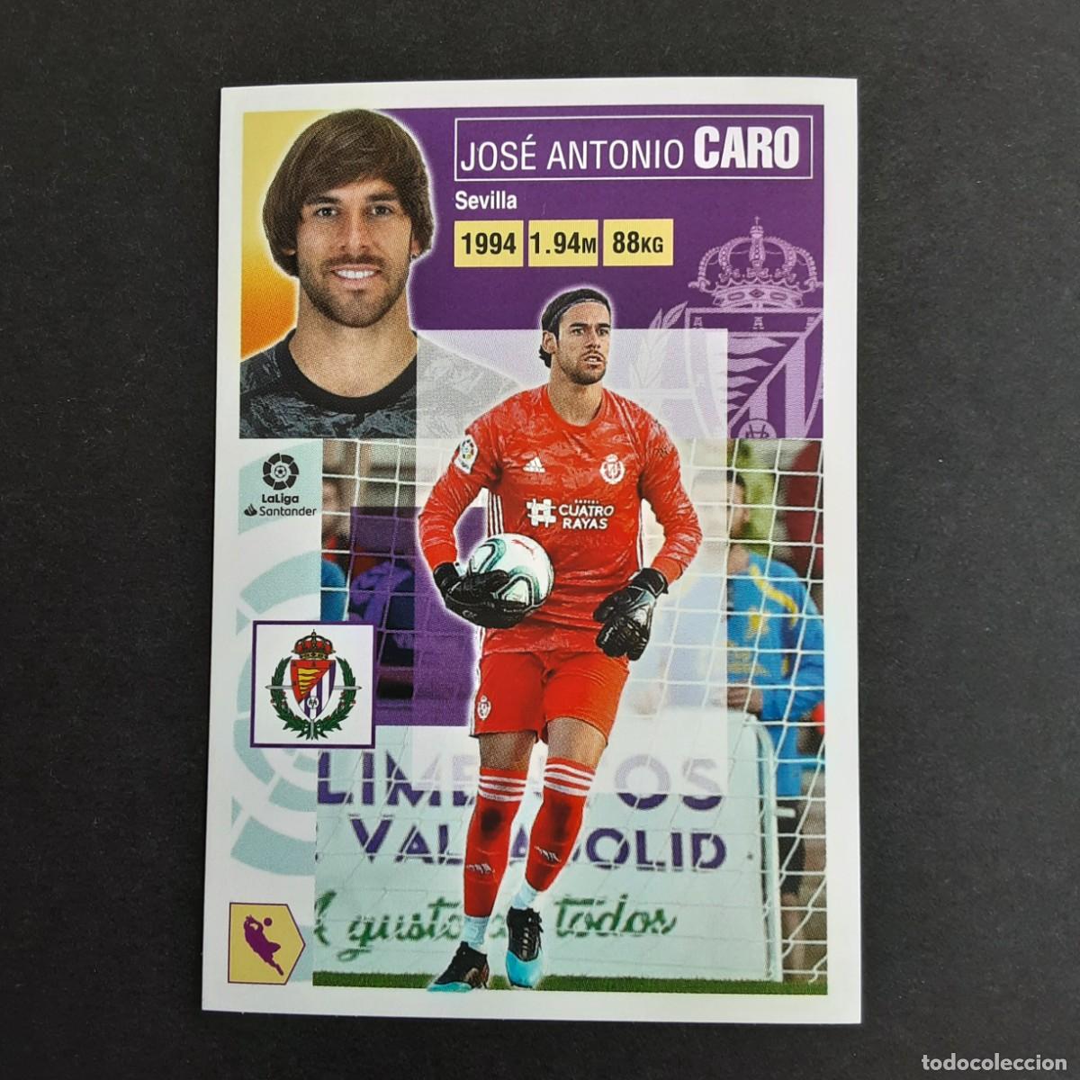 Cromos de f&uacute;tbol: CROMO LIGA 2020 2021 20 21 COLECCIONES ESTE PANINI N&ordm;3 CARO-VALLADOLID NUNCA PEGADO