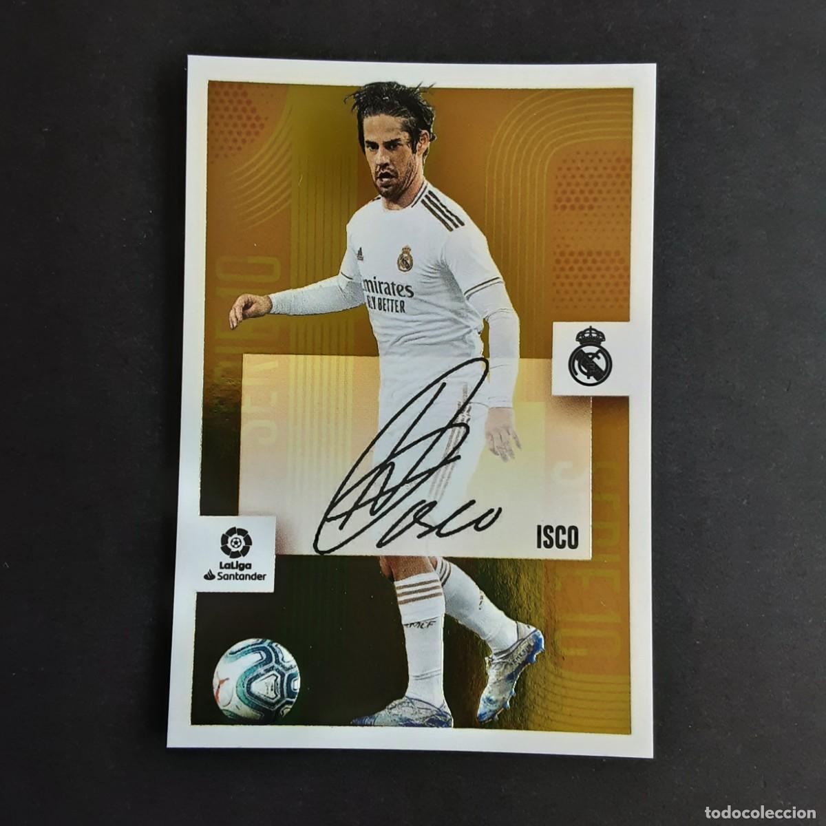 Cromos de F&uacute;tbol: CROMO LIGA 2020 2021 20 21 COLECCIONES ESTE PANINI SERIE 10 N&ordm;10 ISCO-R.MADRID NUNCA PEGADO