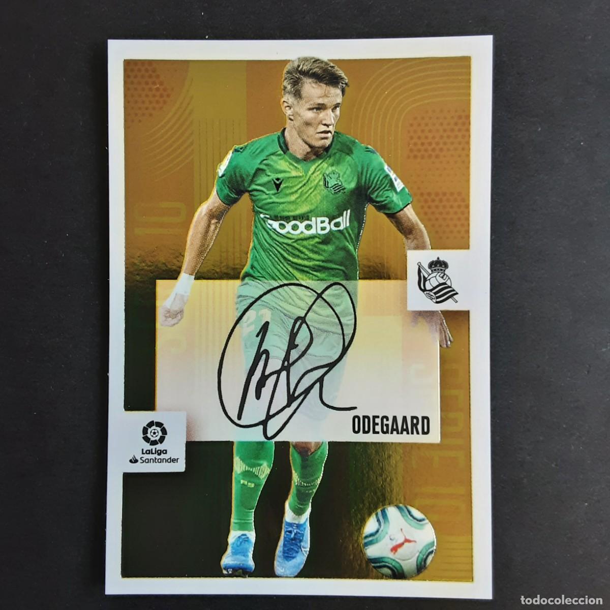 Cromos de F&uacute;tbol: CROMO LIGA 2020 2021 20 21 COLECCIONES ESTE PANINI SERIE 10 N&ordm;19 ODEGAARD-R.SOCIEDAD NUNCA PEGADO