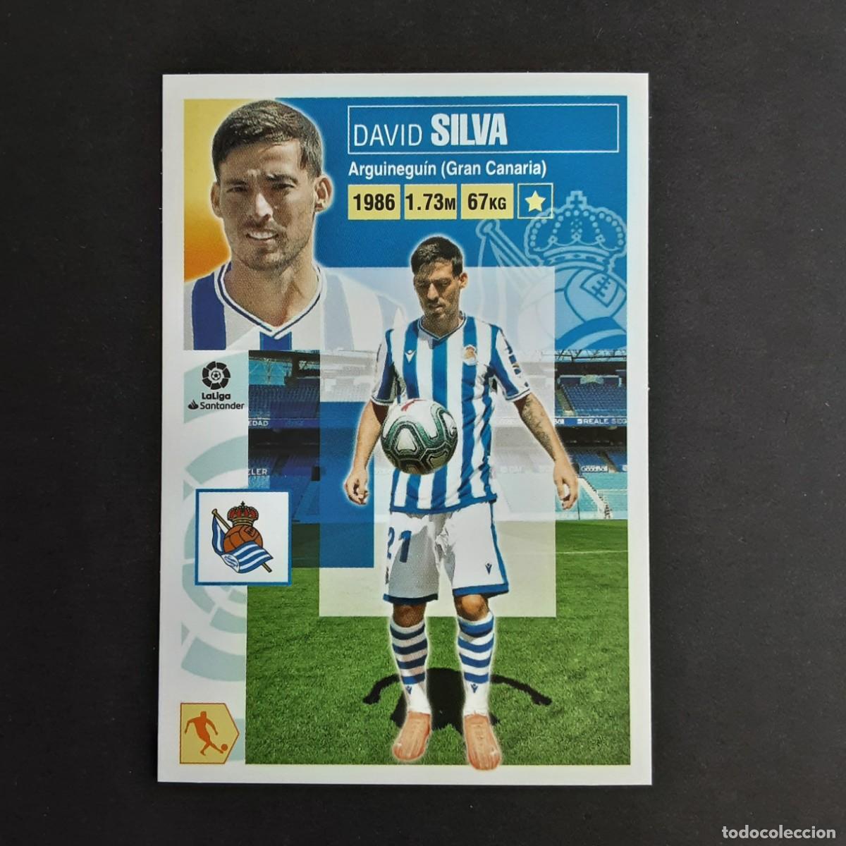 Cromos de F&uacute;tbol: CROMO LIGA 2020 2021 20 21 COLECCIONES ESTE PANINI FICHAJE N&ordm;10 SILVA-R.SOCIEDAD NUNCA PEGADO