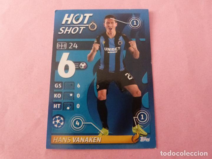 Cromos de f&uacute;tbol: CROMO FUTBOL VANAKEN DEL BRUJAS F.C. SIN PEGAR N&ordm; 123 CHAMPIONS LEAGUE 2021-2022/21-22 DE TOPPS