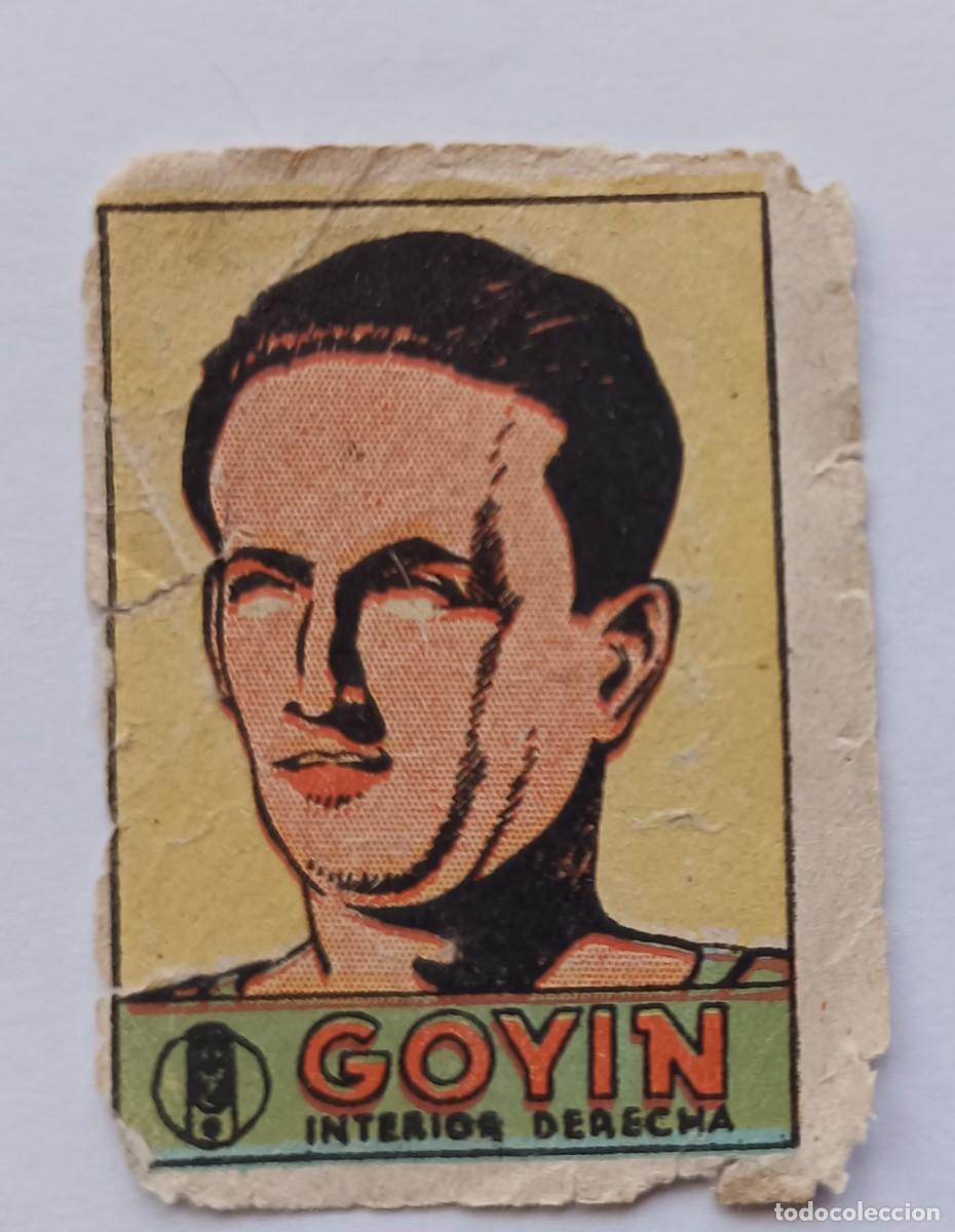 Cromos de F&uacute;tbol: GOYIN R. Oviedo 1941-42