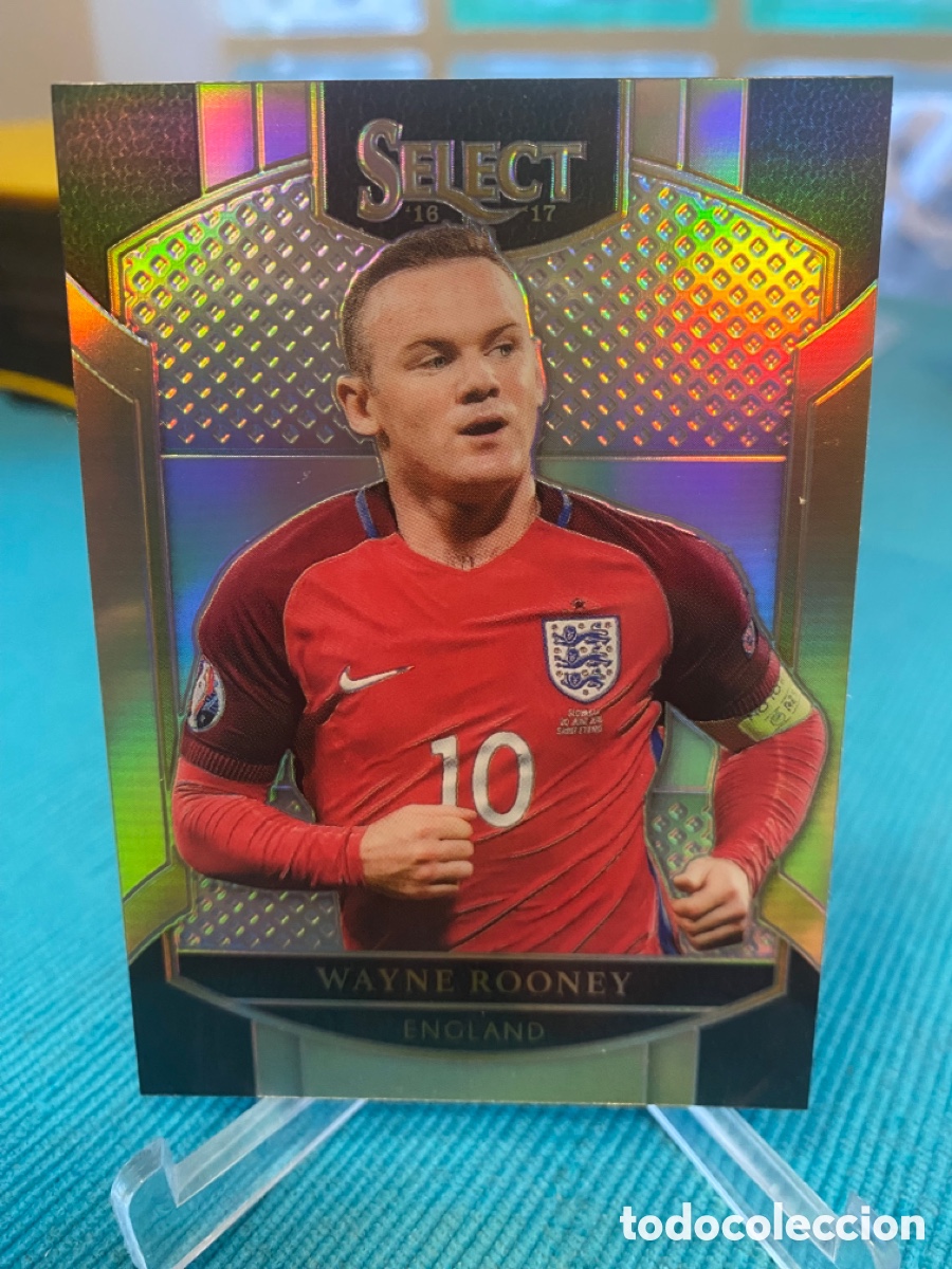 Cromos de f&uacute;tbol: Rooney Silver Select Soccer Inglaterra - Foto 1