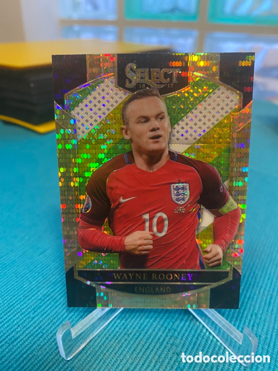 Cromos de f&uacute;tbol: Rooney multicolor Select Soccer Inglaterra - Foto 1