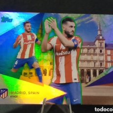 Cromos de Fútbol: 27 NÚMERADA /99 KOKE ATLETICO DE MADRID 2021 2022 21 22 TOPPS CROMOS DE FUTBOL SET OFICIAL TCG CARDS
