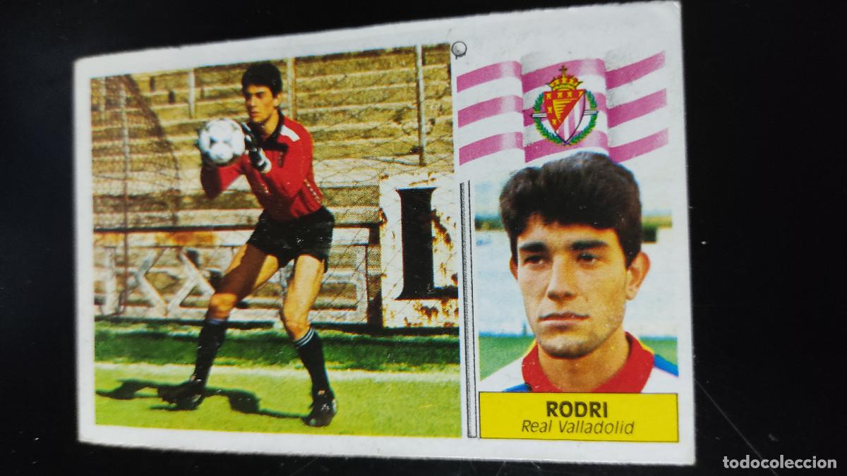 Fu&szlig;ball-Sticker: Liga Este 86/87. Rodri - Valladolid. Editorial Este. Colecci&oacute;n liga espa&ntilde;ola f&uacute;tbol