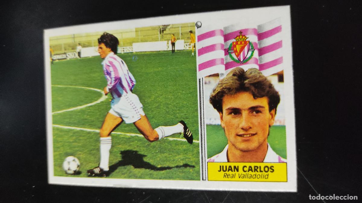Cromos de F&uacute;tbol: Liga Este 86/87. Juan Carlos - Valladolid. Editorial Este. Colecci&oacute;n liga espa&ntilde;ola f&uacute;tbol