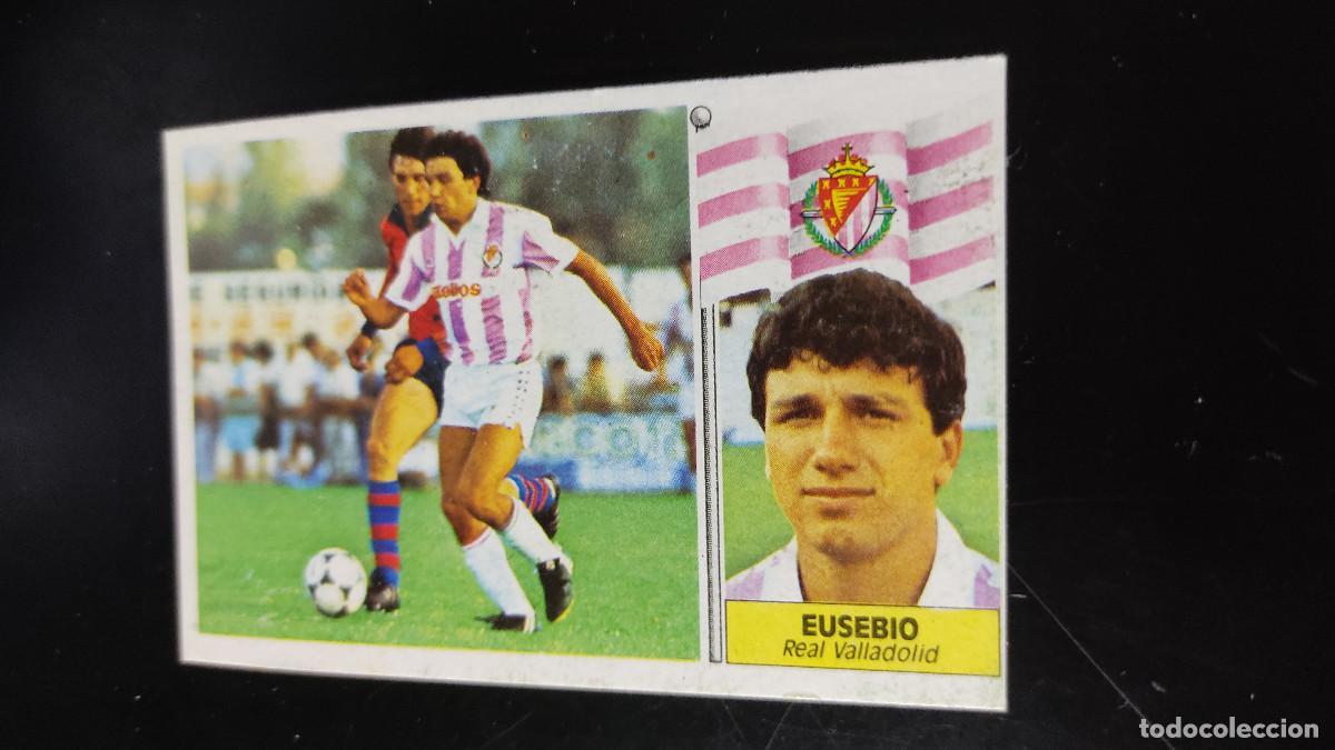 Fu&szlig;ball-Sticker: Liga Este 86/87. Eusebio - Valladolid. Editorial Este. Colecci&oacute;n liga espa&ntilde;ola f&uacute;tbol