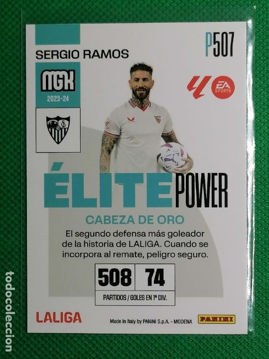Comprar Trading Card Sergio Ramos Sevilla Nuevas Élite Power