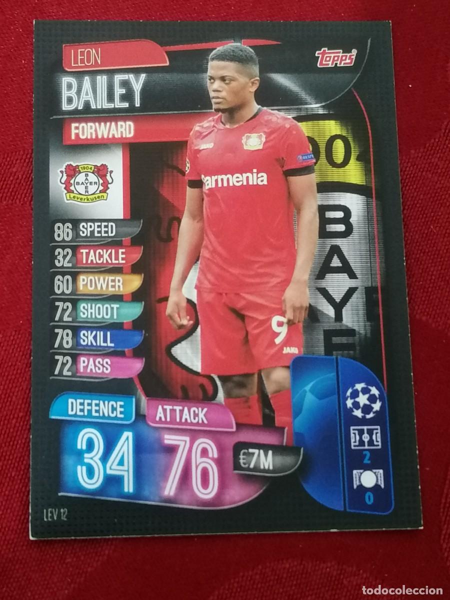 Figurine di Calcio: LEV12 LEV 12 BAILEY BAYER 04 LEVERKUSEN MATCH ATTAX CHAMPIONS 2019 2020 19 20 CROMO TOPPS FUTBOL