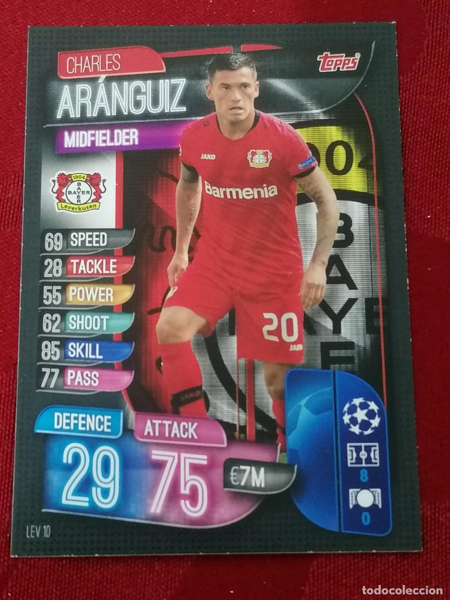 Figurine di Calcio: LEV10 LEV 10 ARANGUIMATCH BAYER 04 LEVERKUSEN ATTAX CHAMPIONS 2019 2020 19 20 CROMO TOPPS FUTBOL
