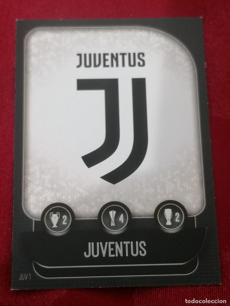 Figurine di Calcio: JUV1 JUV 1 ESCUDO JUVENTUS MATCH ATTAX CHAMPIONS 2019 2020 19 20 CROMO TOPPS FUTBOL