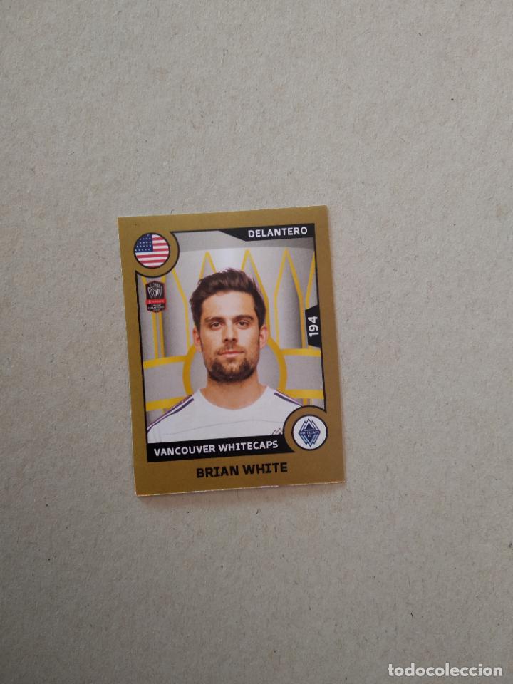 Fu&szlig;ball-Sticker: 194 BRIAN WHITE VANCOUVER WHITECAPS CROMO FUTBOL CONCACAF 2023 BOYCOL COLECCIONES