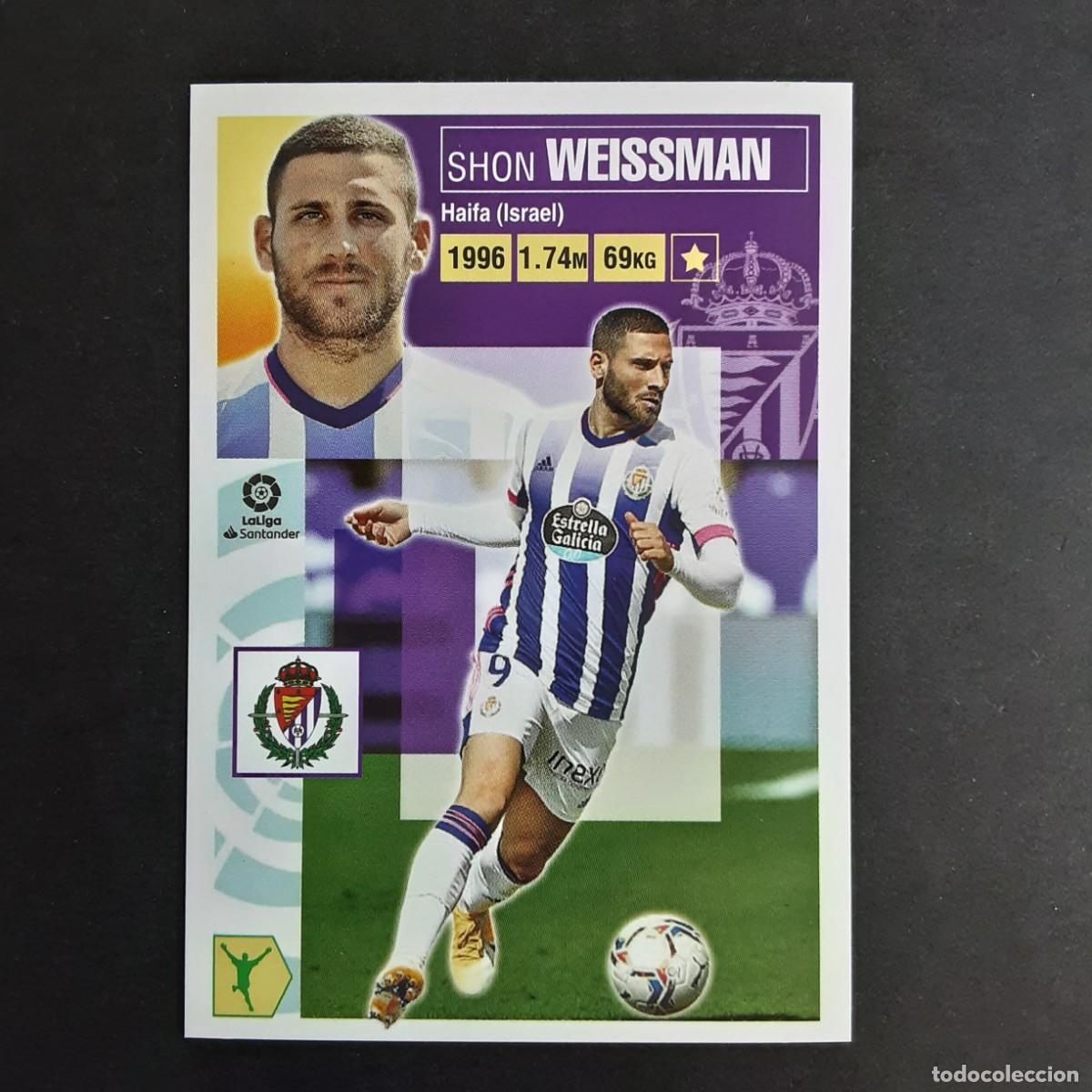 Cromos de F&uacute;tbol: CROMO LIGA 2020 2021 20 21 COLECCIONES ESTE PANINI FICHAJE N&ordm;26 WEISSMAN-VALLADOLID NUNCA PEGADO
