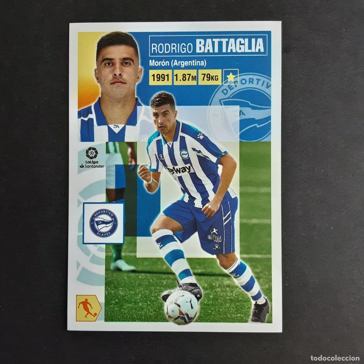 Cromos de F&uacute;tbol: CROMO LIGA 2020 2021 20 21 COLECCIONES ESTE PANINI FICHAJE N&ordm;27 BATTAGLIA-ALAVES NUNCA PEGADO