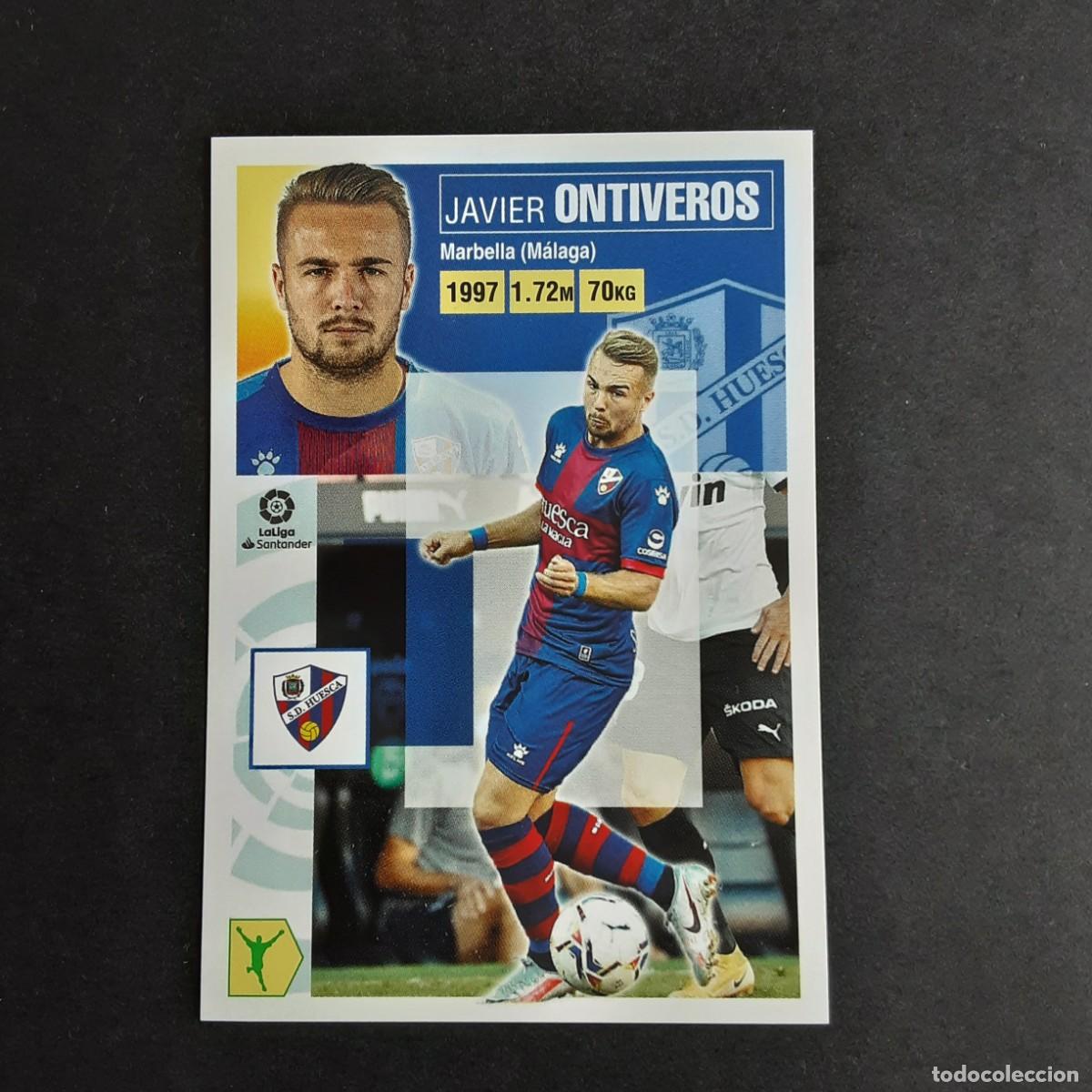 Cromos de F&uacute;tbol: CROMO LIGA 2020 2021 20 21 COLECCIONES ESTE PANINI FICHAJE N&ordm;59 ONTIVEROS-HUESCA NUNCA PEGADO