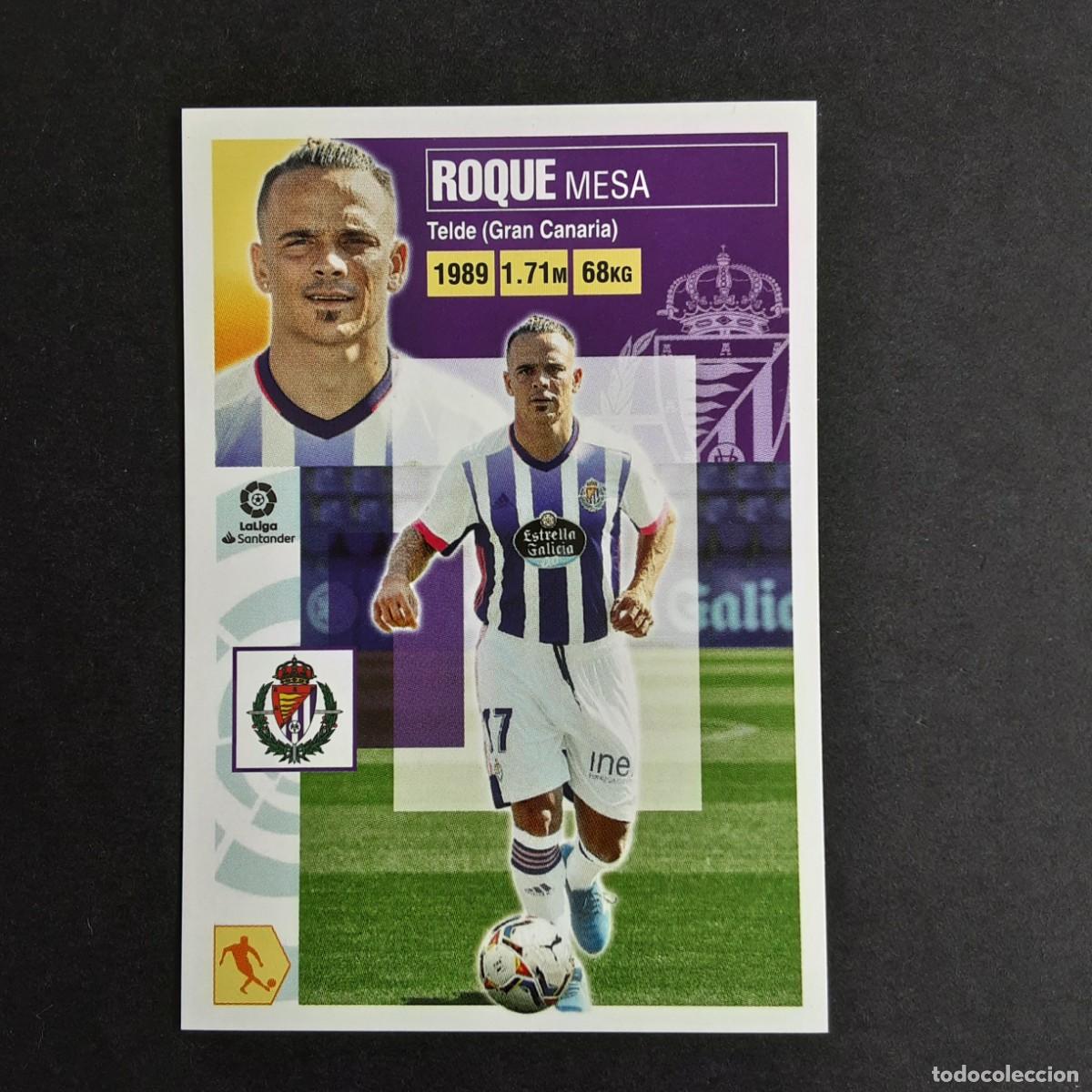 Cromos de F&uacute;tbol: CROMO LIGA 2020 2021 20 21 COLECCIONES ESTE PANINI FICHAJE N&ordm;61 ROQUE-VALLADOLID NUNCA PEGADO