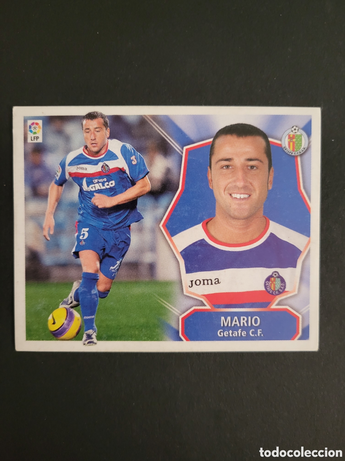 Cromos de f&uacute;tbol: MARIO GETAFE LIGA ESTE 2008 2009 - Foto 1