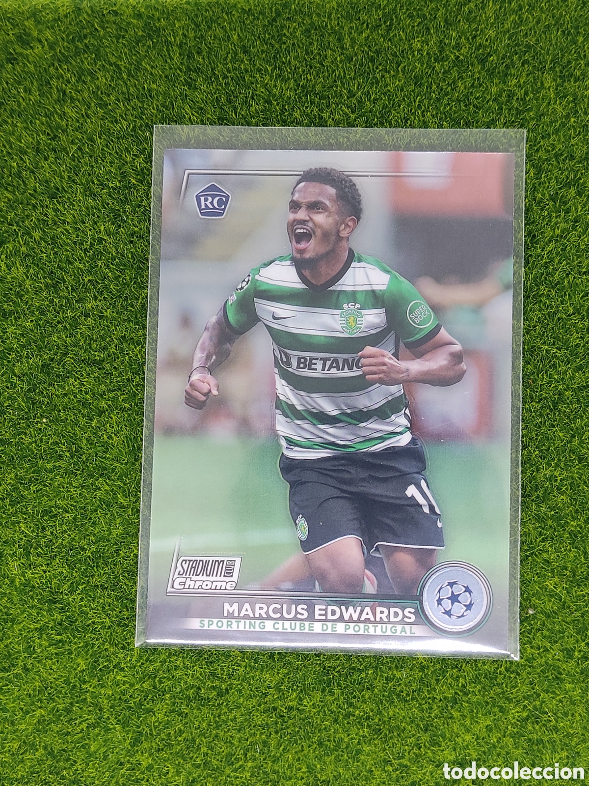 Cromos de f&uacute;tbol: 40 Marcus edwards stadium chrome 2022/23 - Foto 1