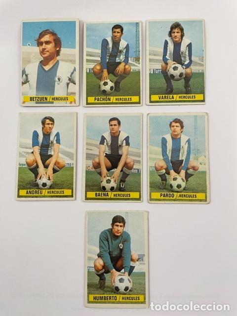 Cromos de f&uacute;tbol: 7 CROMOS DEL HERCULES - EDICIONES ESTE 1974-75 - Foto 1
