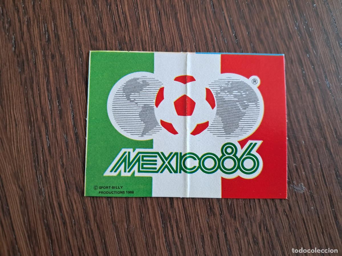 Cromos de F&uacute;tbol: cromo de phoskitos, Mundial de M&eacute;xico 86 futbol, n&ordm; 16