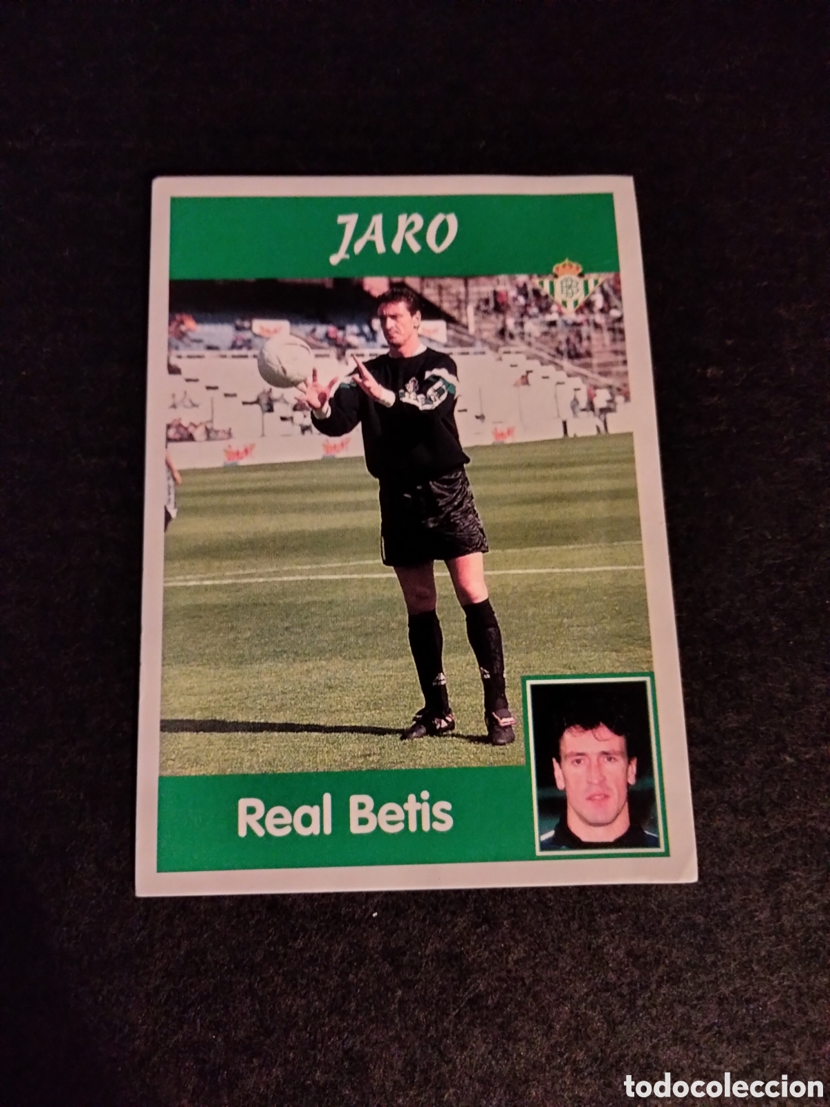 Cromos de Futebol: JARO #64 BETIS CROMO STICKER LIGA F&Uacute;TBOL 1997/98 PANINI SPORTS