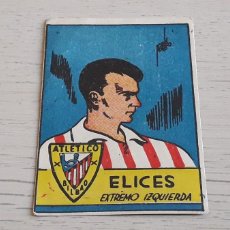 Cromos de Fútbol: ELICES ATHLETIC ATLÉTICO BILBAO, ALBUM FUTBOLÍSTICO FÚTBOL LIGA 1942, ED. CISNE. SIN PEGAR