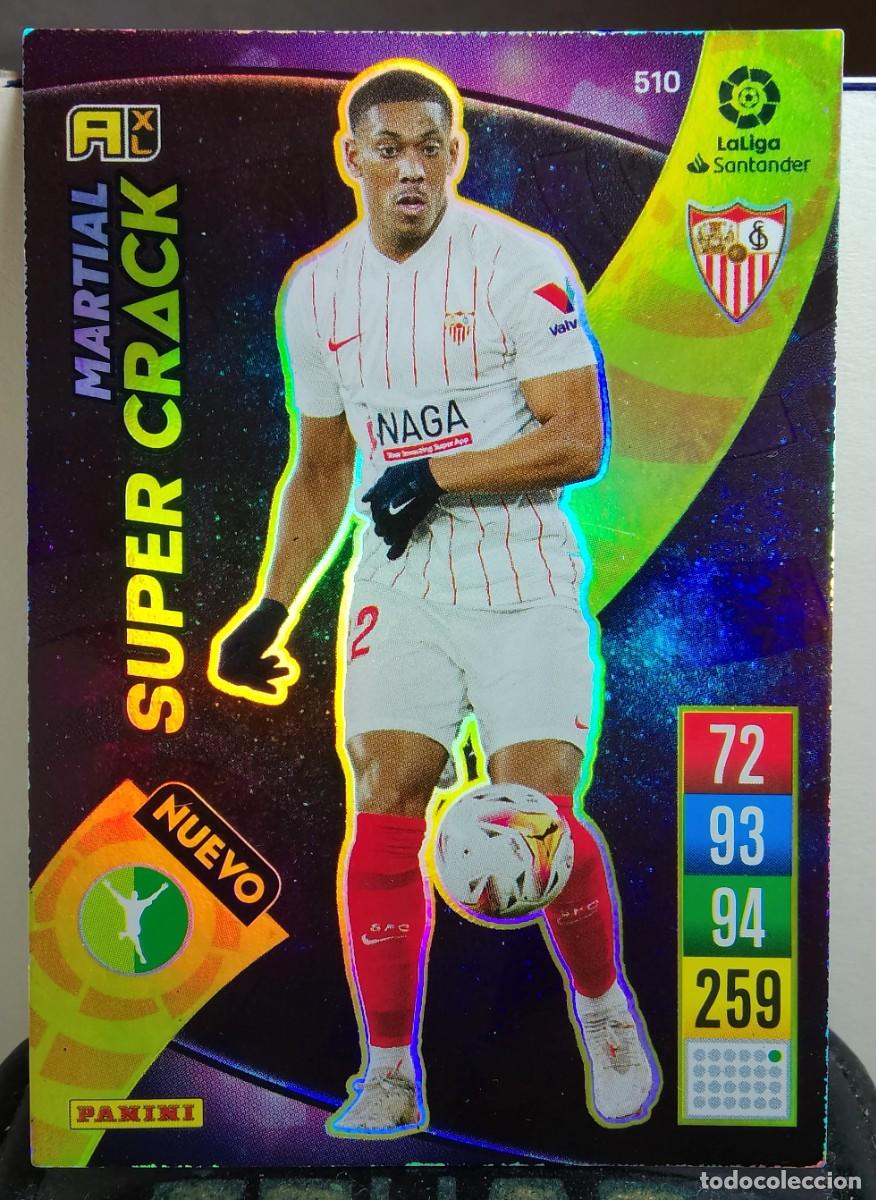 Fu&szlig;ball-Sticker: 510 MARTIAL NUEVO SUPER CRACK SEVILLA 21 22 ADRENALYN XL 2021 2022 PANINI