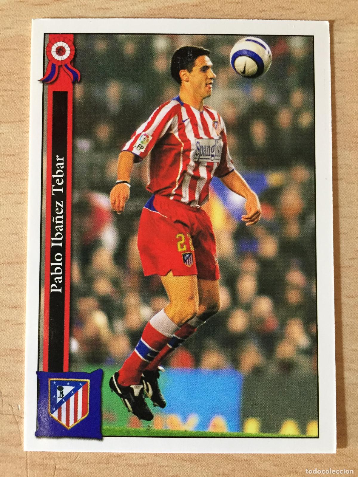 Fu&szlig;ball-Sticker: 2005-2006 - 280 PABLO - ATLETICO DE MADRID - MUNDICROMO
