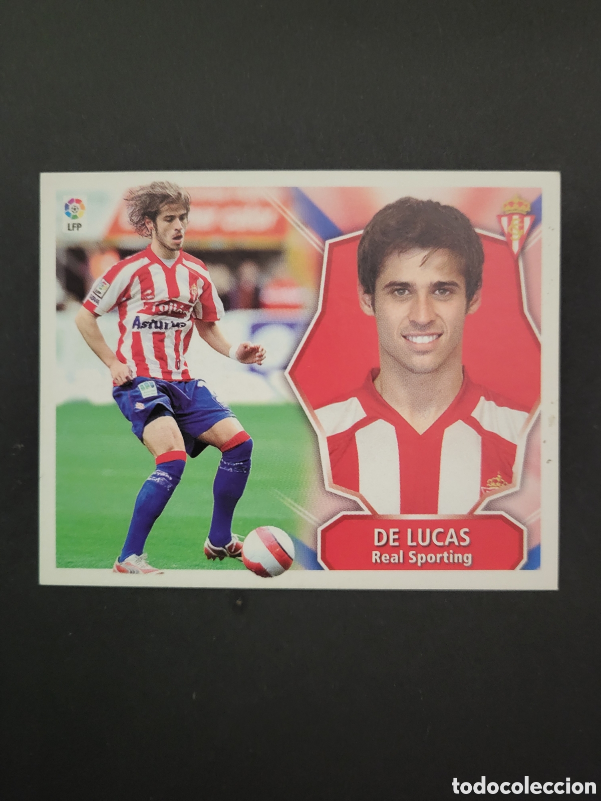 Cromos de f&uacute;tbol: DE LUCAS SPORTING LIGA ESTE 2008 2009 - Foto 1