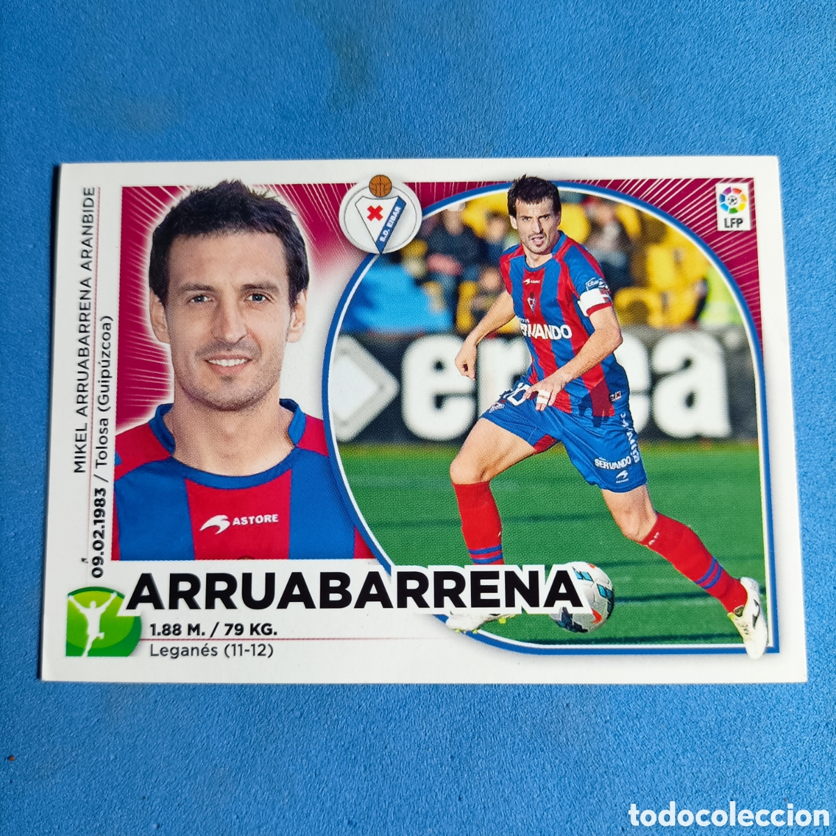 Cromos de f&uacute;tbol: EDICIONES ESTE. LIGA 2014-2015 (EIBAR) №18 ARRUABARRENA - Foto 1