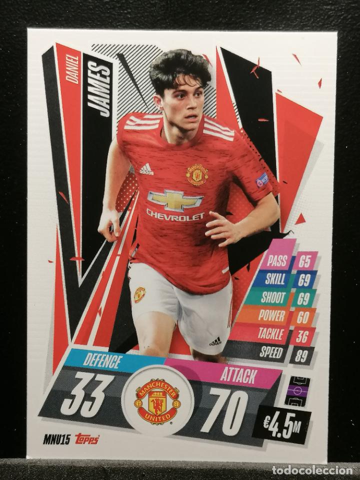 Cromos de f&uacute;tbol: MNU15 JAMES MANCHESTER MATCH ATTAX CHAMPIONS 2020 2021 20 21