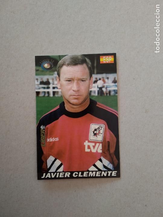 Figurine di Calcio: 129 JAVIER CLEMENTE ESPA&Ntilde;A CROMO TARJETA FUTBOL MUNDIAL 1998 WORLD CUP 98 LIBERO