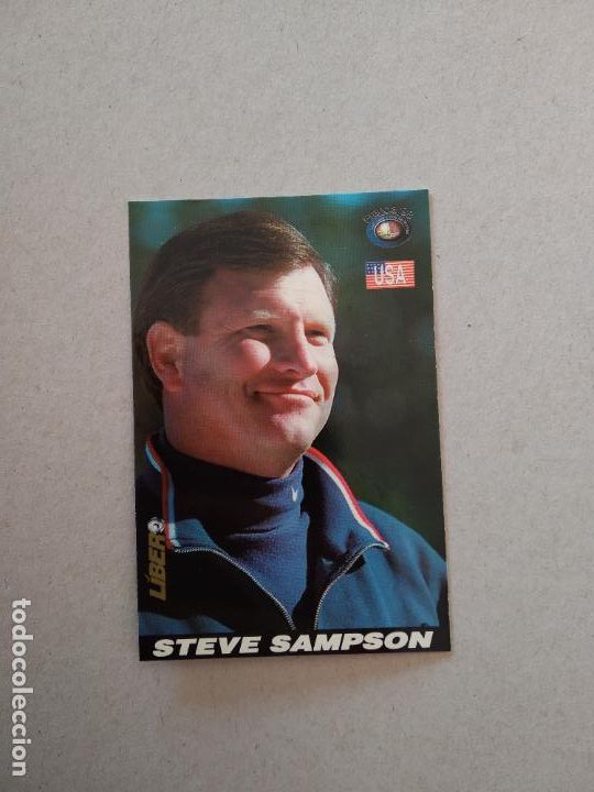 Cromos de F&uacute;tbol: 139 STEVE SAMPSON ESTADOS UNIDOS USA CROMO TARJETA FUTBOL MUNDIAL 1998 WORLD CUP 98 LIBERO