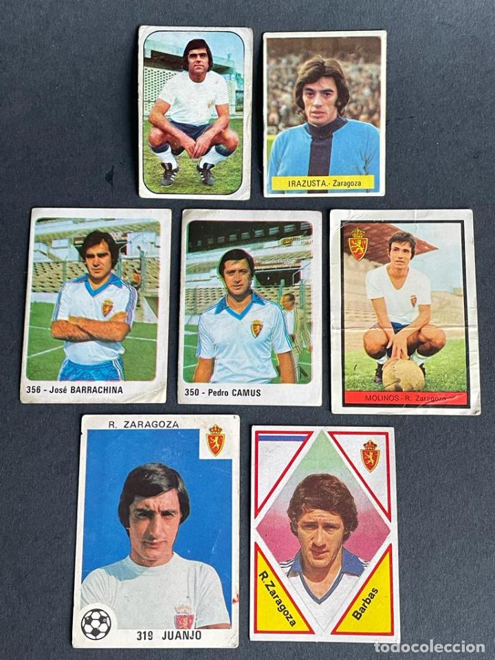 Cromos de F&uacute;tbol: ZARAGOZA - 7 CROMOS DE FUTBOL