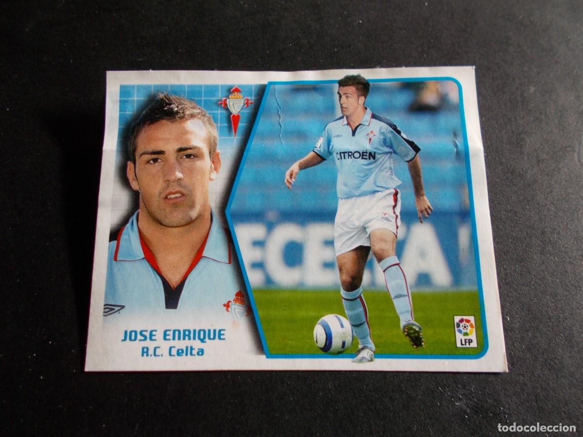 Cromos de f&uacute;tbol: ESTE 05-06 COLOCA JOSE ENRIQUE CELTA VENTANILLA CON TODA LA TRASERA - Foto 1