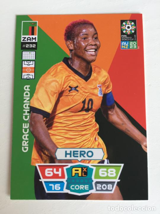 Cromos de Futebol: 232-. Garce Chanda Zambia ADRENALYN FIFA WOMEN'S WORLD CUP AU NZ 2023