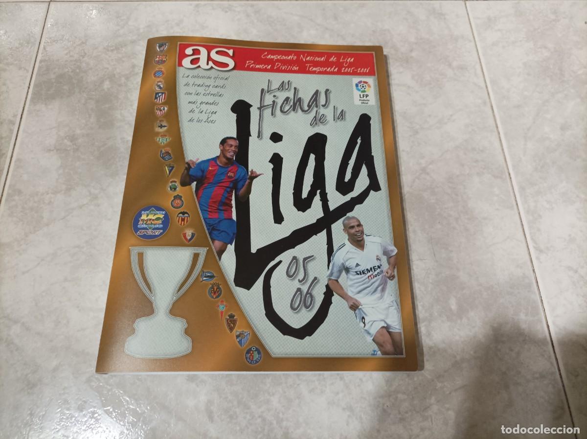 Cartes &agrave; collectionner de Football: Album futbol fichas de la liga 2005/06 diario as