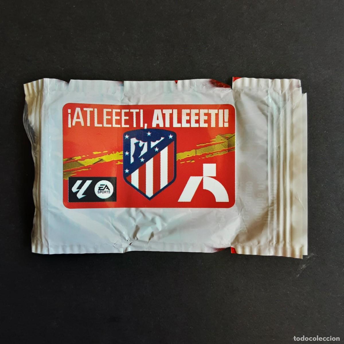 Fu&szlig;ball-Sticker: CROMO CHICLE LIGA 2023-2024 PANINI EDICIONES ESTE-LIGA 23-24-ESCUDO-AT.MADRID