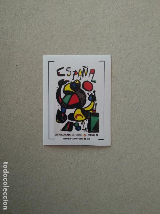 Cromos de f&uacute;tbol: CARTEL MUNDIAL 1982 CROMO FUTBOL WORLD CUP STORY 1998-2022 HISTORIA COPA MUNDO 98-22 BOYCOL